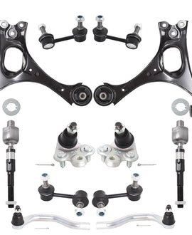 Control Arm For 06-11 Honda Civic Ball Joint Sway Bar TieRod Kit Non-Si