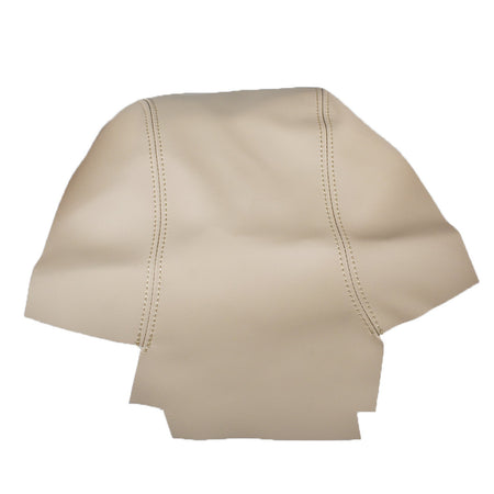 For 06-13 Range Rover Sport Beige Leather Center Console Lid Armrest Cover Skin Lab Work Auto