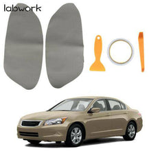 Load image into Gallery viewer, For 08-12 Honda Accord Sedan Door Panels Synthetic Gray Leather Armrest Cover Lab Work Auto