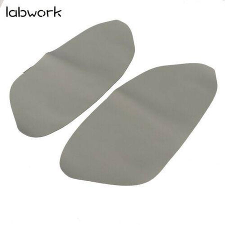 For 08-12 Honda Accord Sedan Door Panels Synthetic Gray Leather Armrest Cover Lab Work Auto