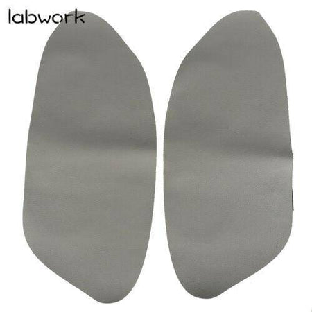 For 08-12 Honda Accord Sedan Door Panels Synthetic Gray Leather Armrest Cover Lab Work Auto