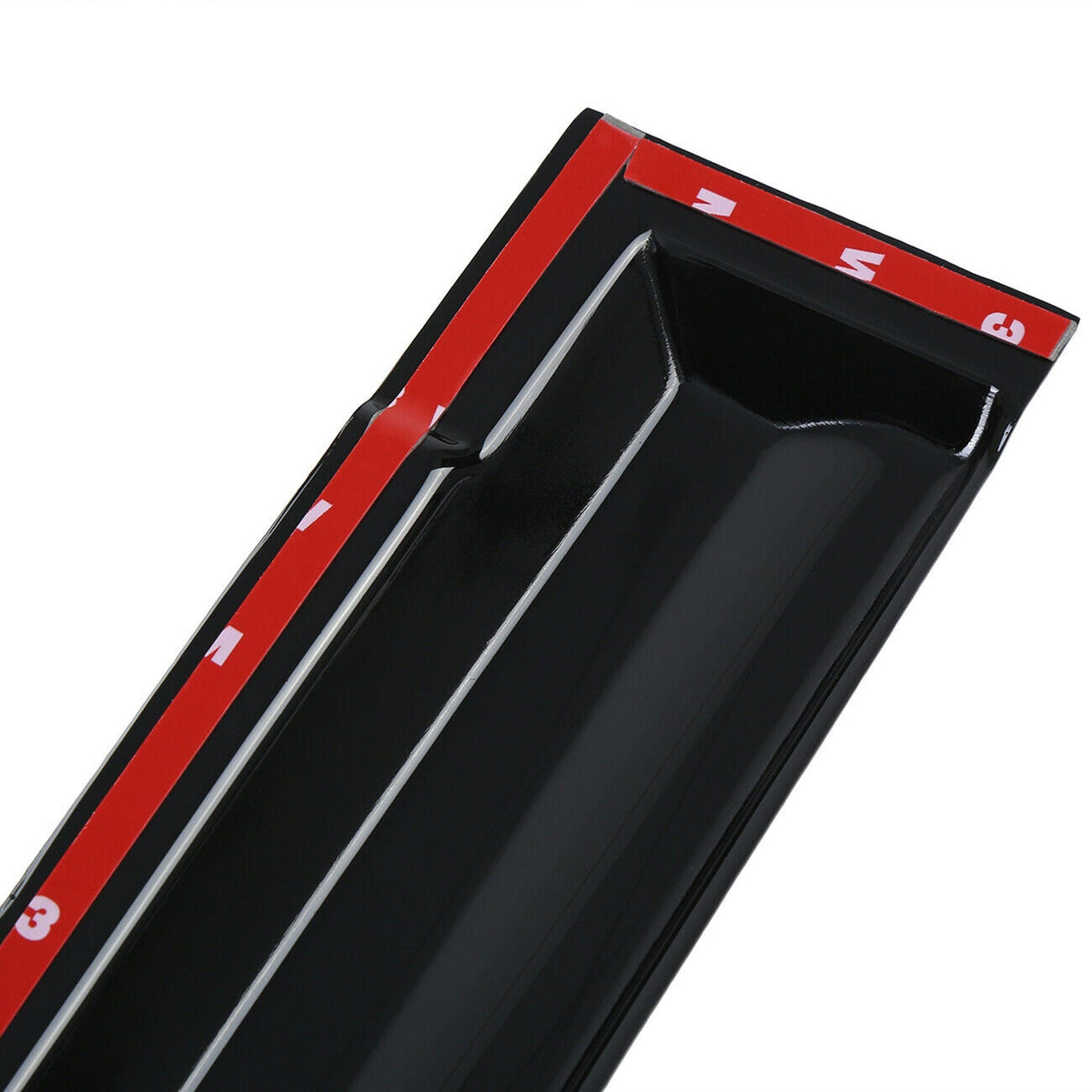 For 14-18 Toyota Corolla Sedan Tape-On Side Window Visors Rain Deflectors US Lab Work Auto