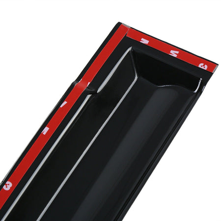 For 14-18 Toyota Corolla Sedan Tape-On Side Window Visors Rain Deflectors US Lab Work Auto