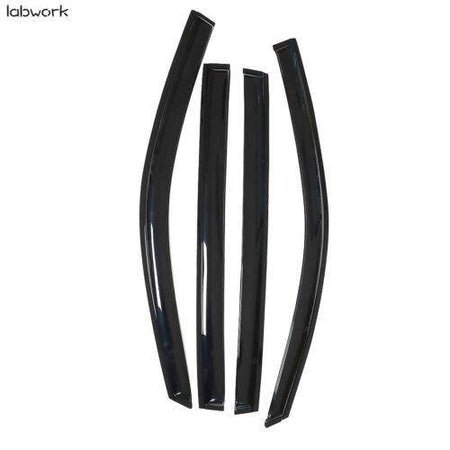 For 14-19 Toyota Highlander 4Pcs Rain Guard Vent Shade Window Visors Deflector Lab Work Auto