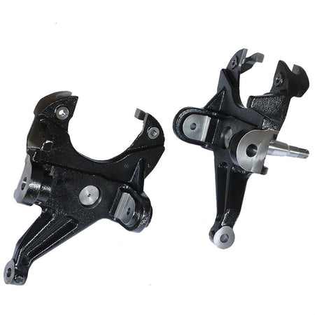 For 1973-1987 Chevy/GMC C10 2WD 1" Rotor 3" Drop Lowering Spindles Lab Work Auto 