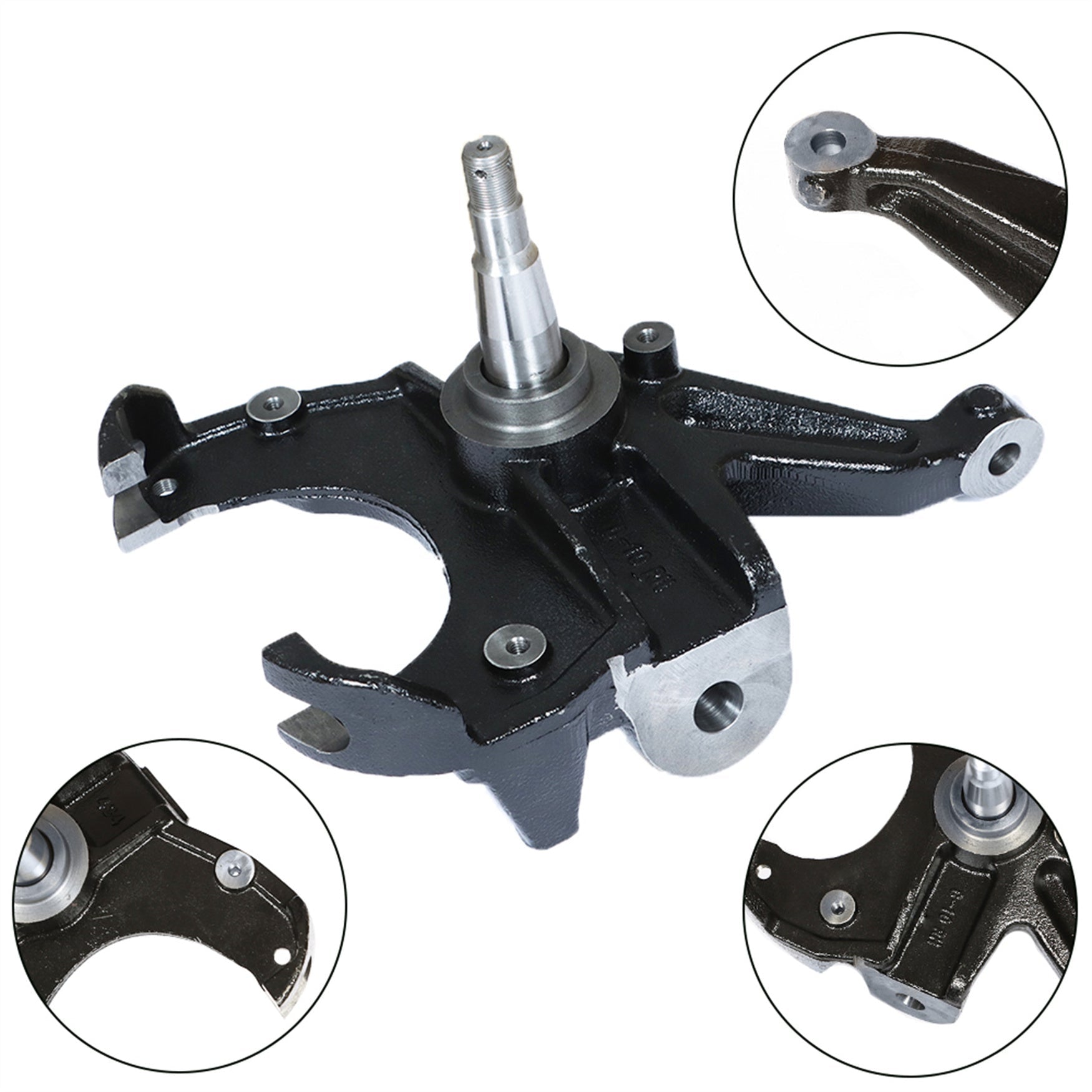 For 1973-1987 Chevy/GMC C10 2WD 1" Rotor 3" Drop Lowering Spindles Lab Work Auto 
