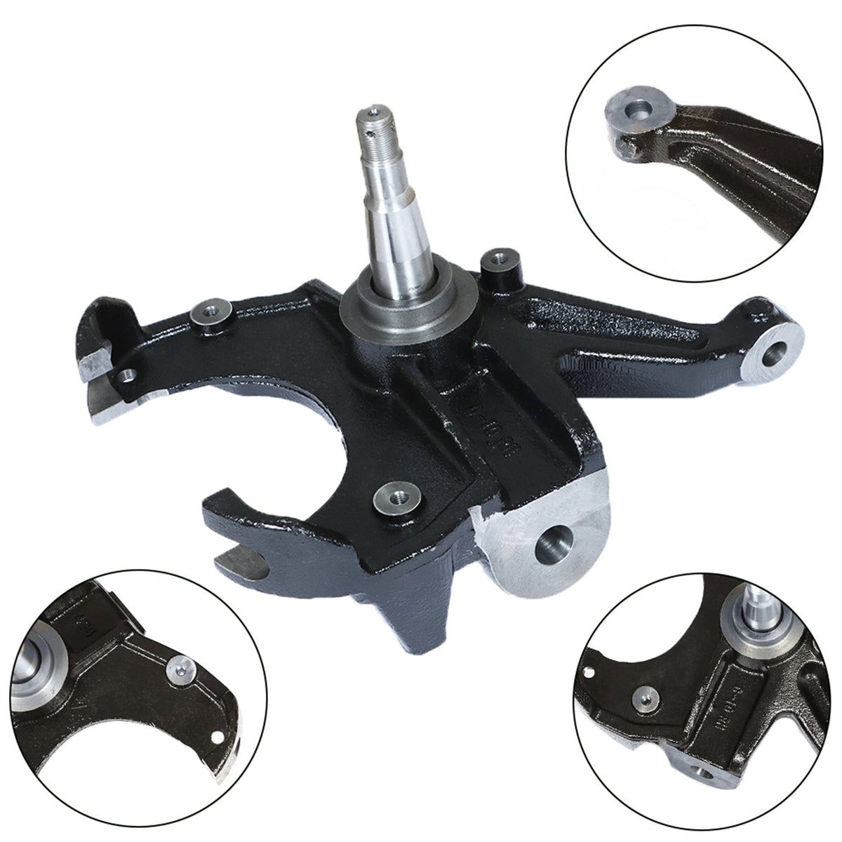 For 1973-1987 Chevy/GMC C10 2WD 1" Rotor 3" Drop Lowering Spindles Lab Work Auto 