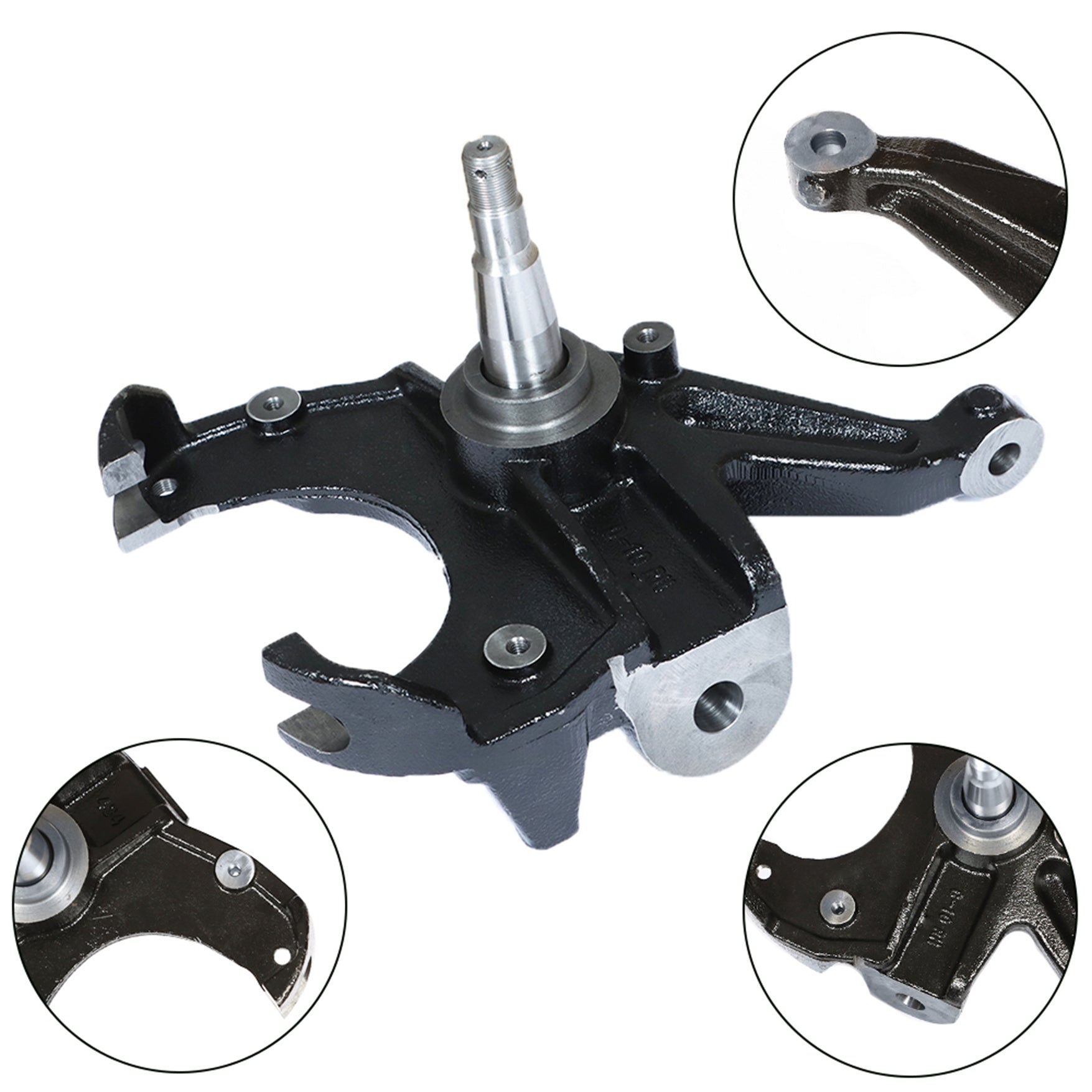 For 1973-1987 Chevy/GMC C10 2WD 1" Rotor 3" Drop Lowering Spindles Lab Work Auto 