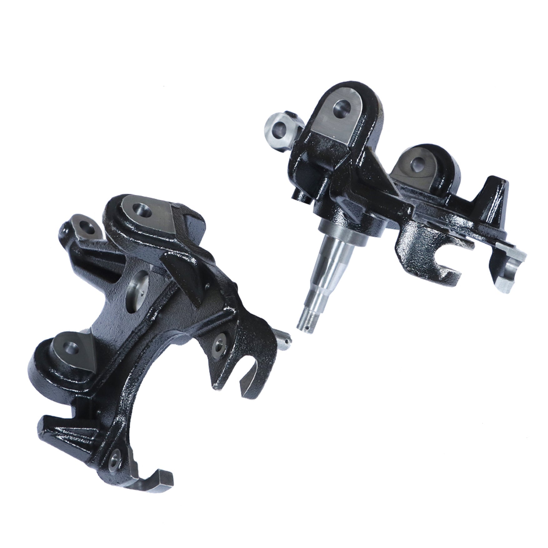 For 1973-1987 Chevy/GMC C10 2WD 1" Rotor 3" Drop Lowering Spindles Lab Work Auto 
