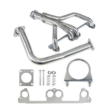 Load image into Gallery viewer, For 1991-1994 Jeep Wrangler YJ 2.5L L4 OHV Stainless Manifold Header w/ Downpipe Lab Work Auto