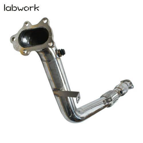 For 2002-2007 Impreza WRX 2.0/2.5L 4.5" Tip Turbo Catback+Down+Up Pipe Exhaust Lab Work Auto 