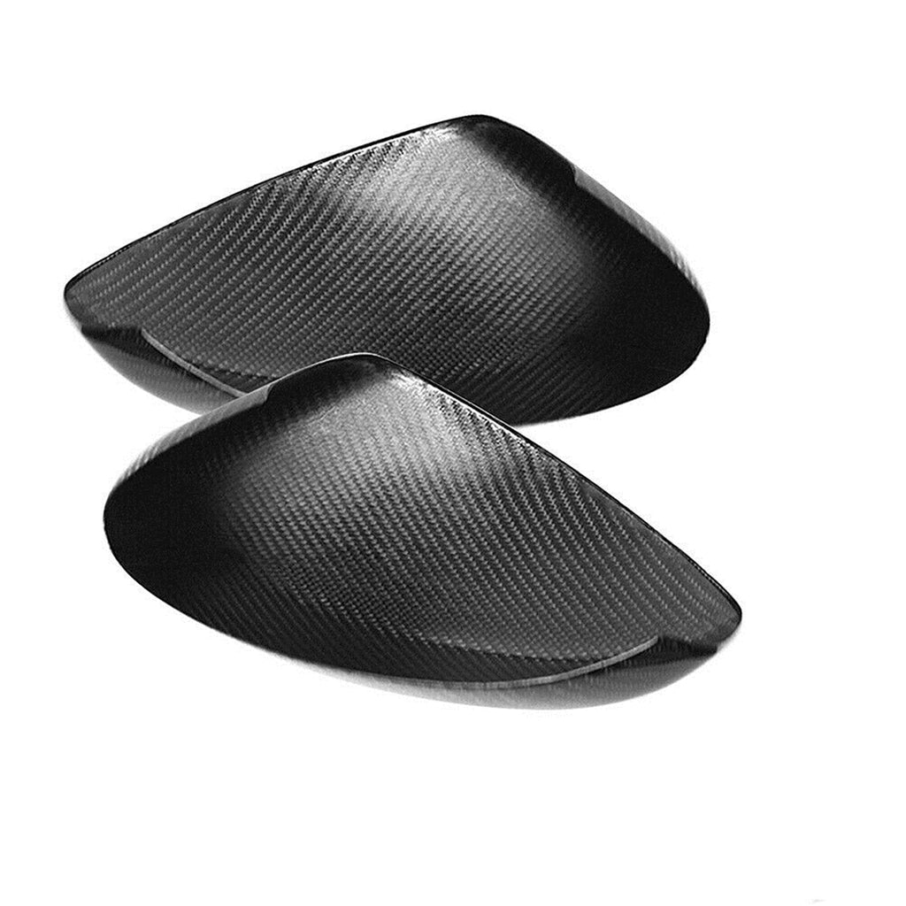For 2003-07 Infiniti G35 Coupe Carbon Fiber Jdm Direct Add-on Mirror Cover Cap Lab Work Auto