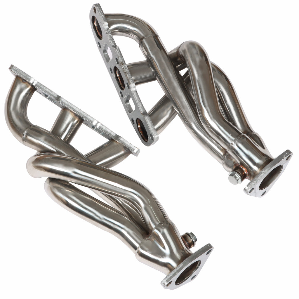 For 2004-2006 Nissan 350Z Infiniti G35 3.5L Stainless Race Headers Front V6 Lab Work Auto