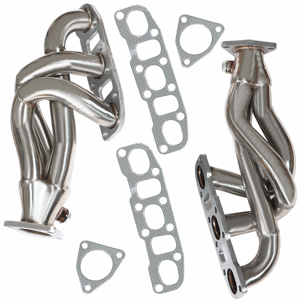 For 2004-2006 Nissan 350Z Infiniti G35 3.5L Stainless Race Headers Front V6 Lab Work Auto