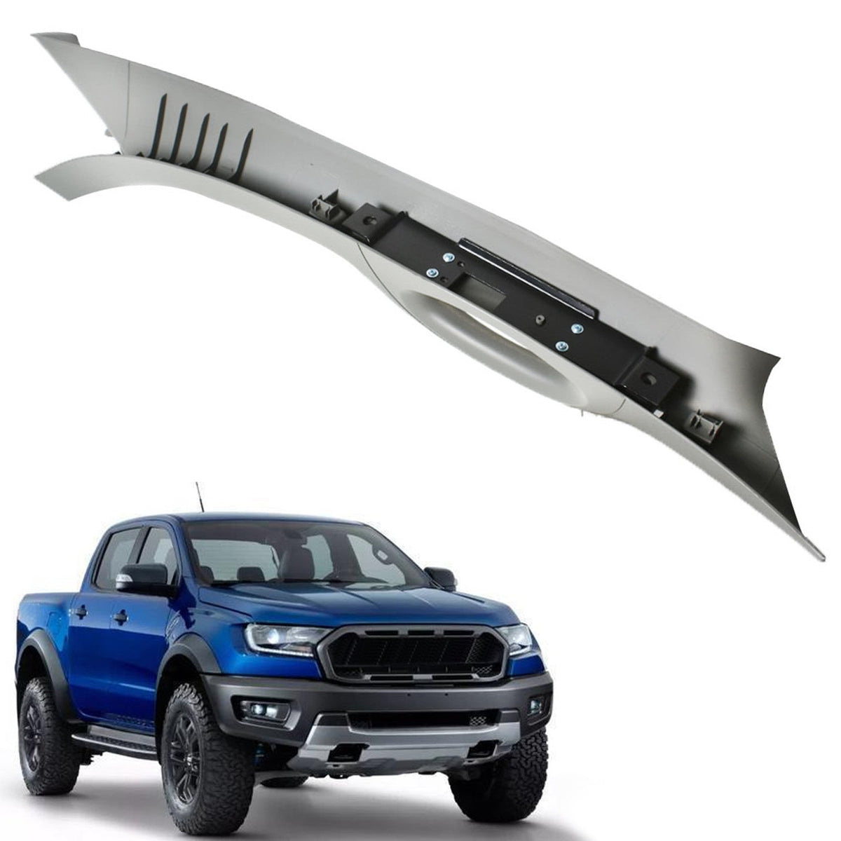 For 2004-2008 Ford F150 A Pillar RH Passenger Side Interior Grey Trim Handle Lab Work Auto