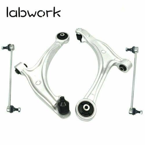 For 2005-2010 Odyssey Kit Front Lower Control Arm With ball joint Sway Bar 4PC Lab Work Auto