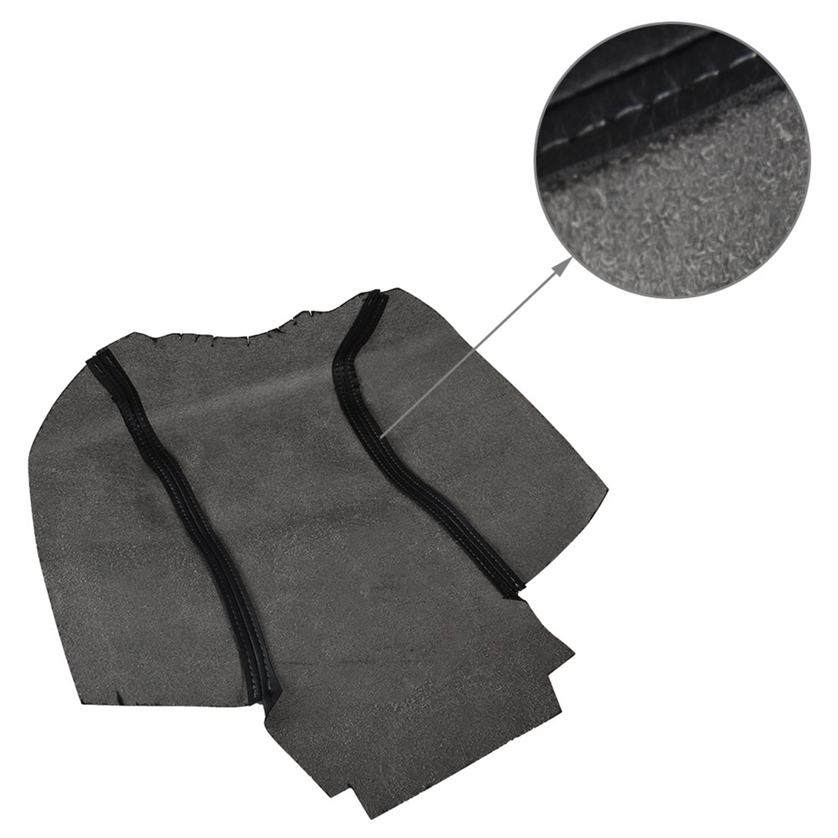 For 2006-2013 Range Rover Sport Black Leather Center Console Lid Armrest Cover Lab Work Auto