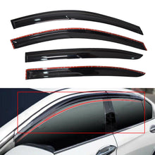 Load image into Gallery viewer, For 2008-2012 Honda Accord 4Door Sedan 3D Wavy Window Visor Gear 4pcs Lab Work Auto