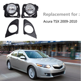 For 2009-2010 Acura TSX 33900/33950-TL0-A01 L+R Passenger Fog Driving Light Lamp