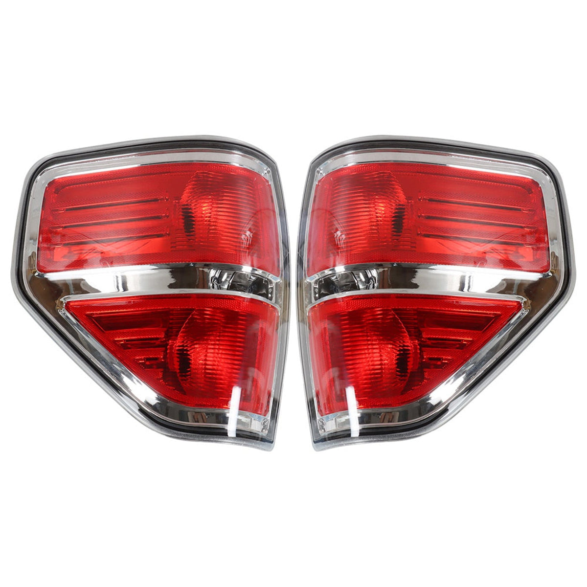 For 2009-2014 Ford F150 F-150 Brake lights Tail Lights Lamps a Pair Left + right Lab Work Auto