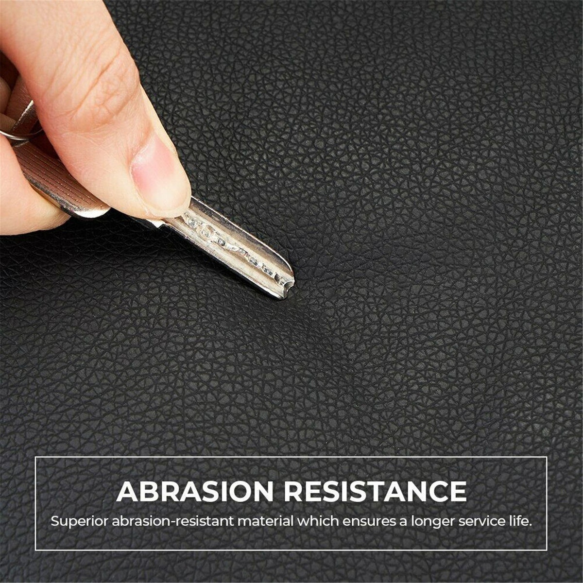 For 2011-2018 Ford Explorer Leather Black Center Console Lid Armrest Cover Skin Lab Work Auto