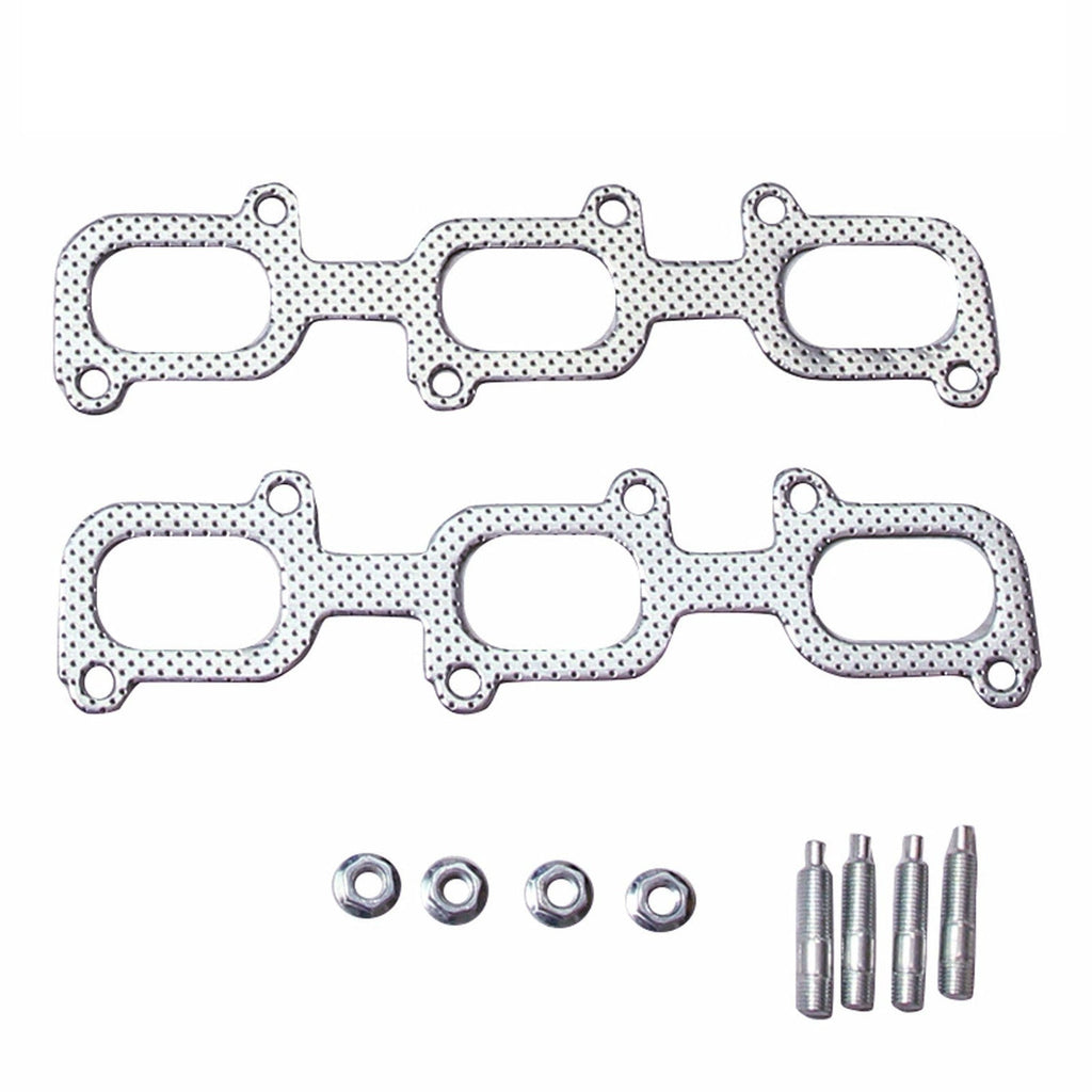 For 2012-2015 Ford Mustang 3.7 V6 Shorty Stainless Steel Header Exhaust Manifold Lab Work Auto
