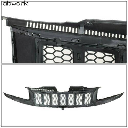 For 2014-2016 Jeep Grand Cherokee Srt8 Style Honeycomb Mesh Front Bumper Grille Lab Work Auto