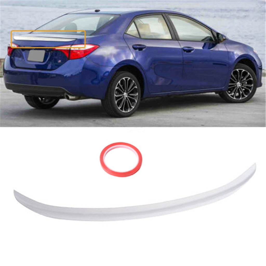 For 2014-2019 Toyota Corolla OE Style Unpainted Rear Trunk Wing Spoiler 14-19 Lab Work Auto