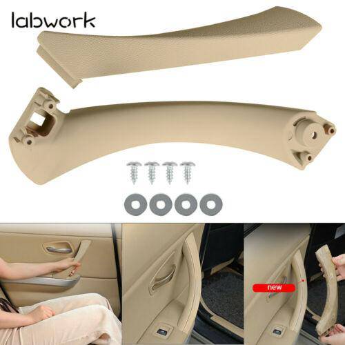 For BMW E90 328i Inner or Outer Door Panel Handle Pull Trim Cover RH Beige Lab Work Auto