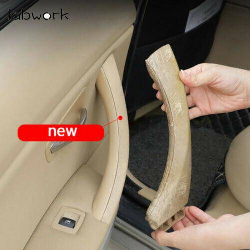 For BMW E90 328i Inner or Outer Door Panel Handle Pull Trim Cover RH Beige Lab Work Auto