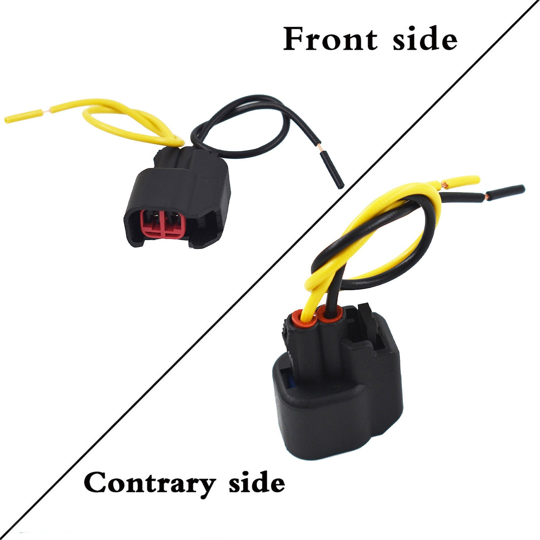 For Dodge LS2 LS3 Ford 8pcs EV6 EV14 USCAR Fuel Injector Connector Pigtail Wire Lab Work Auto