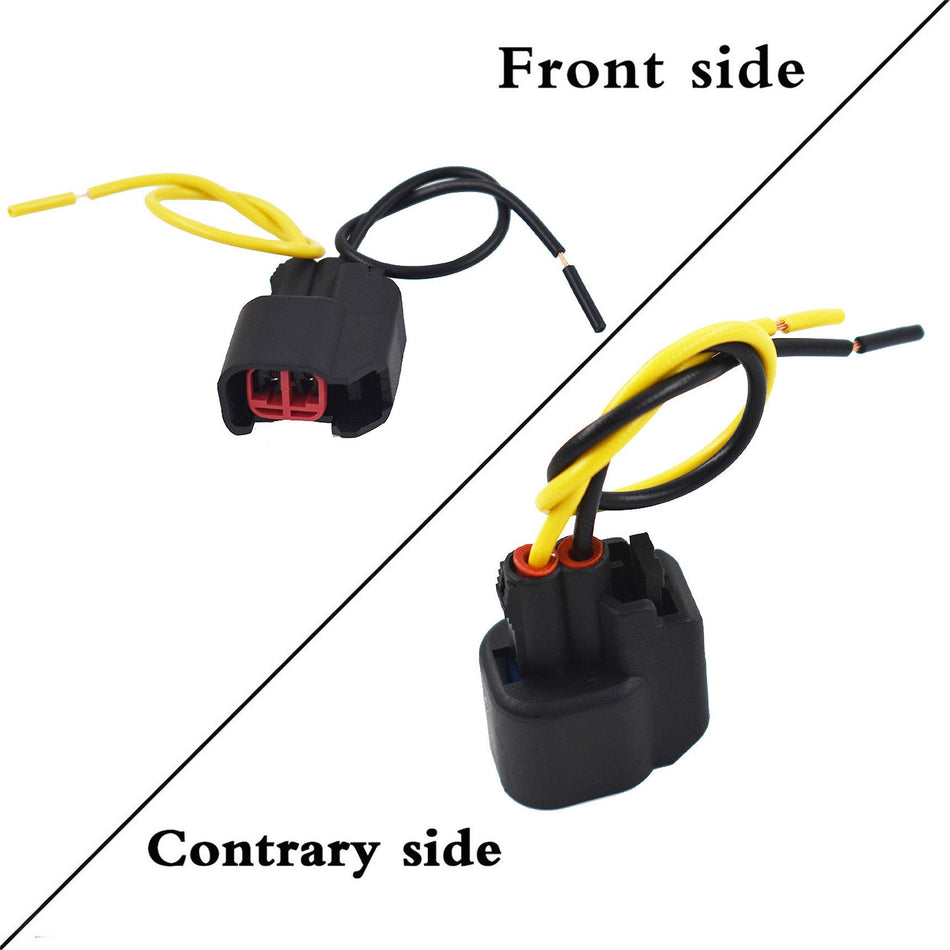 For Dodge LS2 LS3 Ford 8pcs EV6 EV14 USCAR Fuel Injector Connector Pigtail Wire Lab Work Auto