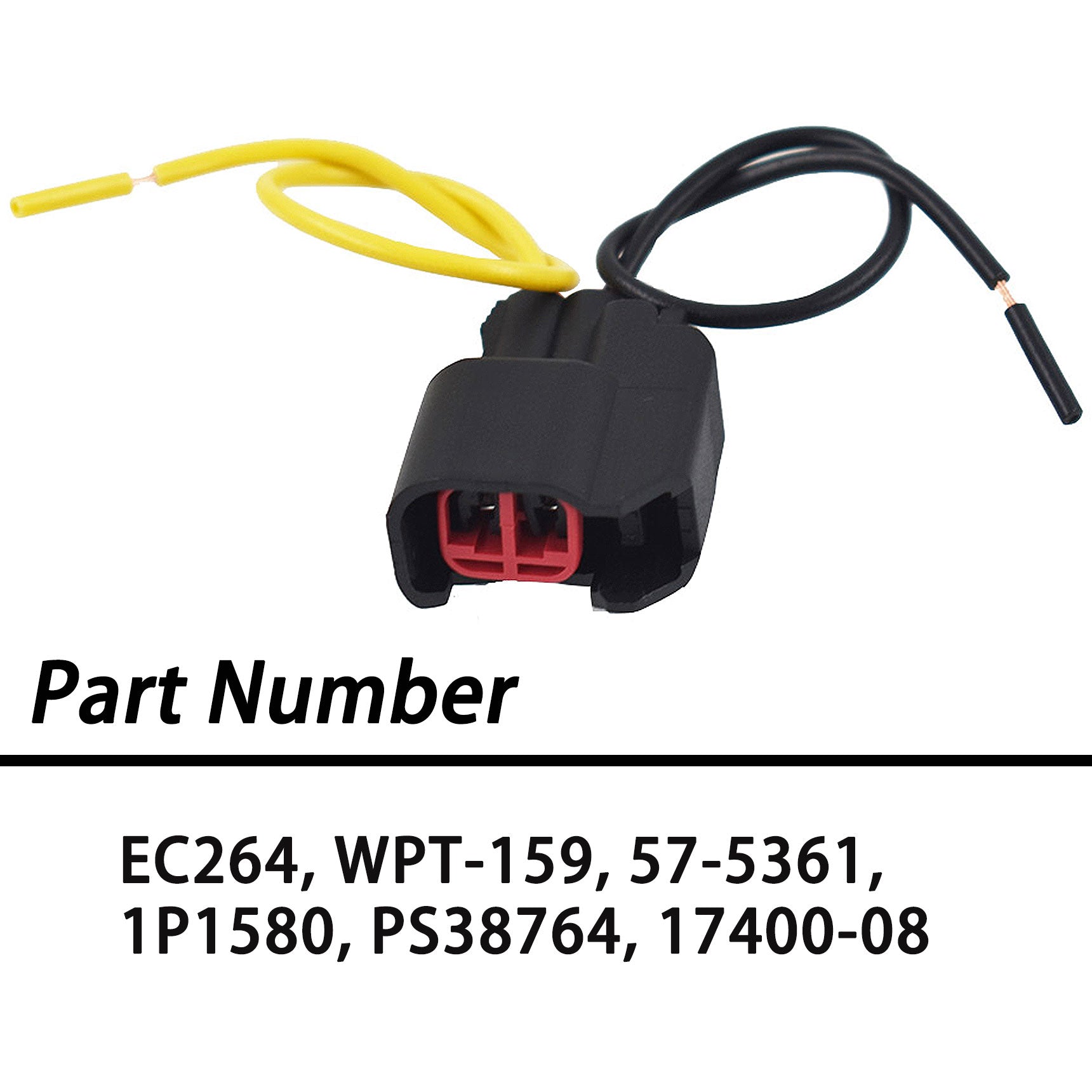 For Dodge LS2 LS3 Ford 8pcs EV6 EV14 USCAR Fuel Injector Connector Pigtail Wire Lab Work Auto