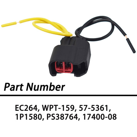 For Dodge LS2 LS3 Ford 8pcs EV6 EV14 USCAR Fuel Injector Connector Pigtail Wire Lab Work Auto