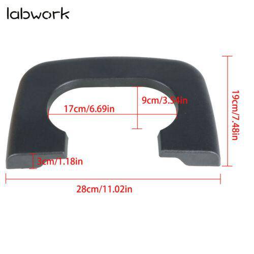 For Ford F150 1997-2003 Center Console Black Cup Holder Replacement Plastic Pad-Lab Work Auto Parts-