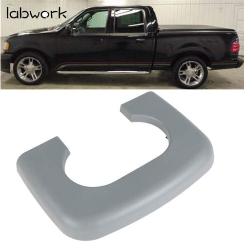 For Ford F150 1997-2003 Center Console Light Grey Cup Holder Pad Replacement - Lab Work Auto