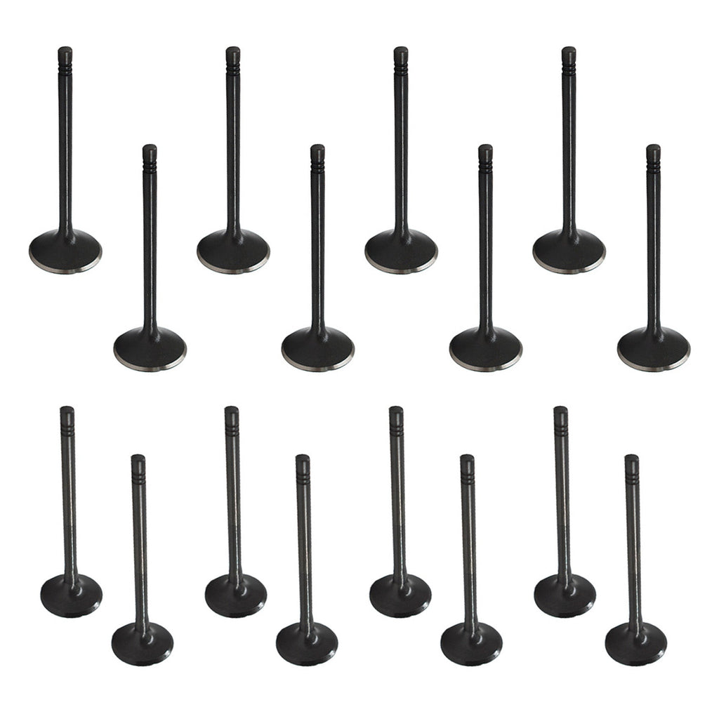 For GM 2.0 - 2.2 - 2.4 ECOTEC DOHC  Intake Exhaust Engine Valves 16pcs Lab Work Auto