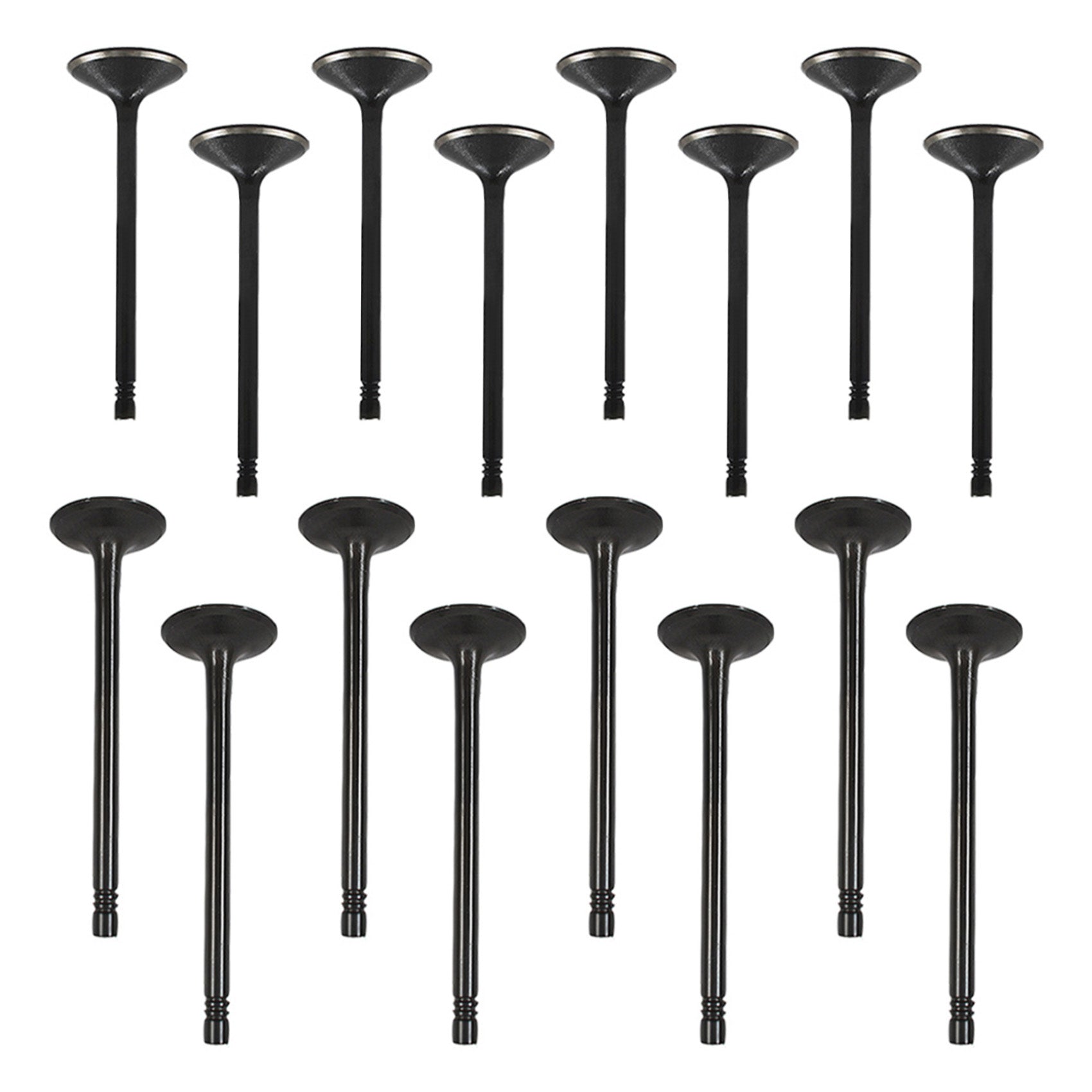 For GM 2.0 - 2.2 - 2.4 ECOTEC DOHC  Intake Exhaust Engine Valves 16pcs Lab Work Auto