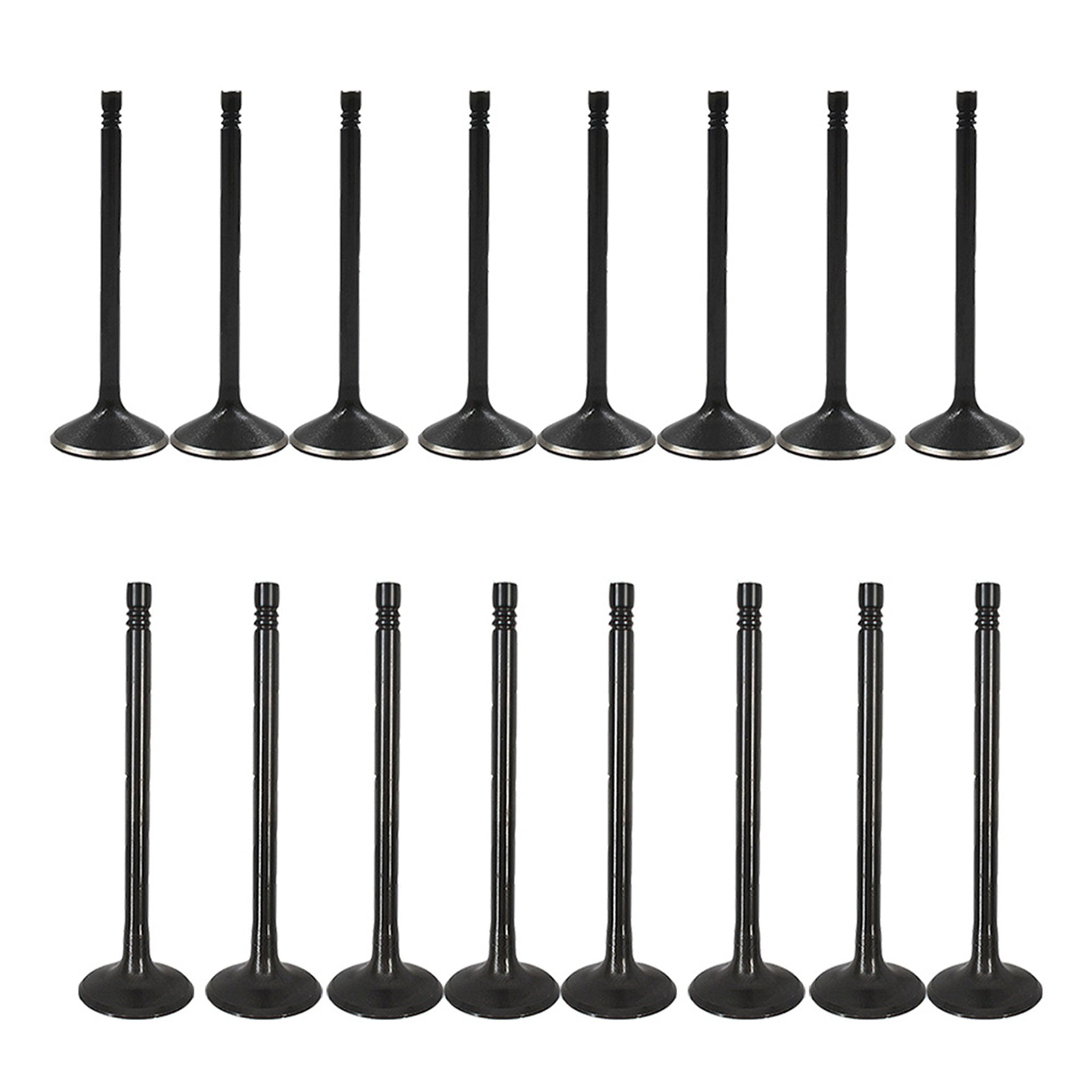 For GM 2.0 - 2.2 - 2.4 ECOTEC DOHC  Intake Exhaust Engine Valves 16pcs Lab Work Auto