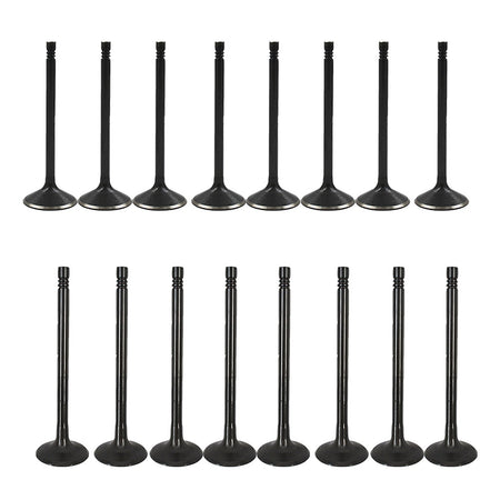 For GM 2.0 - 2.2 - 2.4 ECOTEC DOHC  Intake Exhaust Engine Valves 16pcs Lab Work Auto