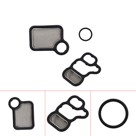For Honda 15815-RAA-A01 15845-RAA-001 VTEC Solenoid Gasket and VTC Filter Lab Work Auto