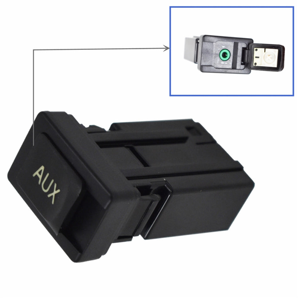 For Toyota Camry Venza Auxiliary Aux Stereo Adaptor Audio Jack Plug 8619002020 Lab Work Auto