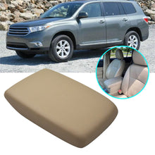Load image into Gallery viewer, For Toyota Highlander 2008-2014 Beige Tan Armrest Center Console Cover Lid Lab Work Auto