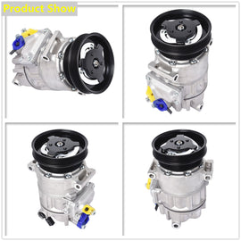 For VW JETTA 2.5L 05-14 Golf 10-14 Passat R32 08 DOUBLE PULLEY AC Compressor