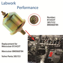 Load image into Gallery viewer, For Volvo Penta Mercruiser Oil Pressure Sender Sensor Sending Unit 3.0 4.3 5.0L Lab Work Auto