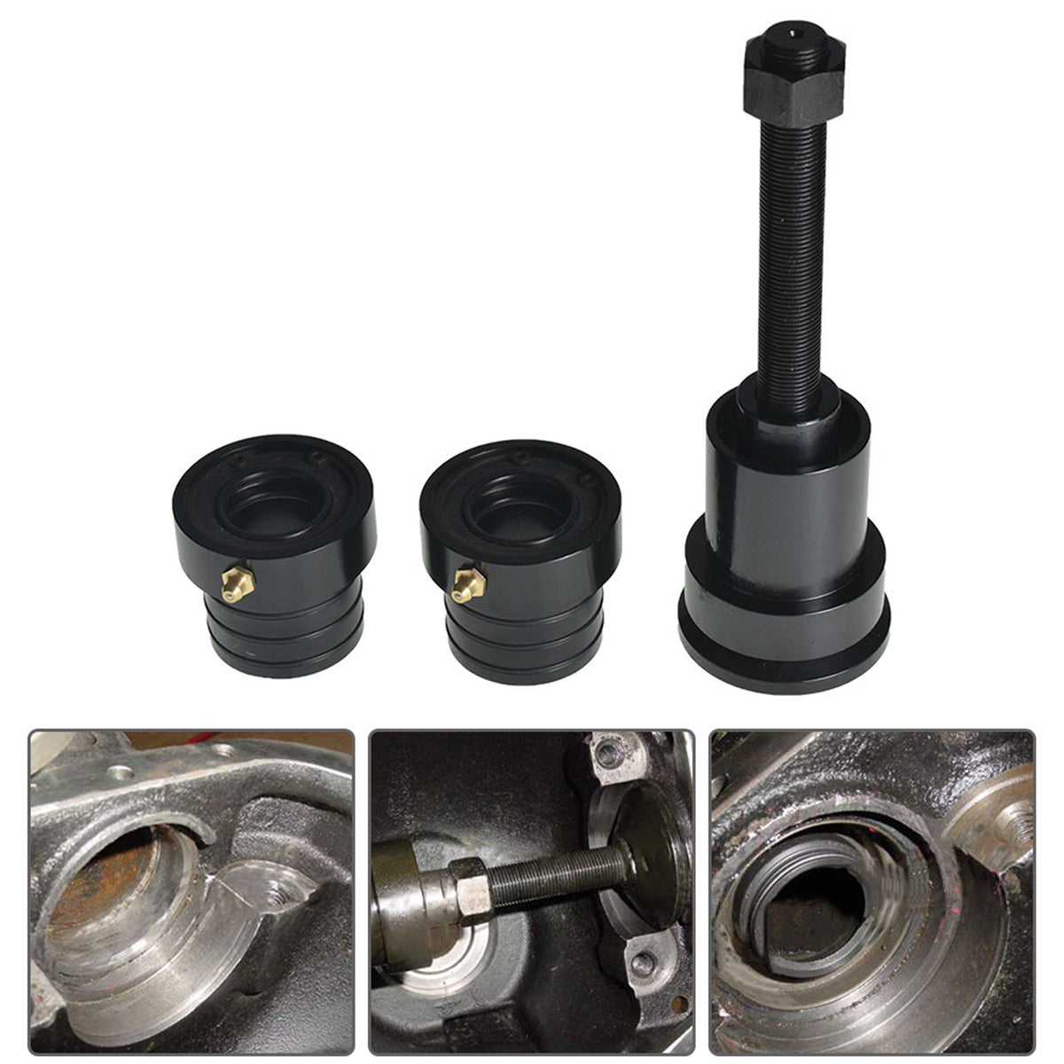 Front Axle Tube Seal Inner Axle Side Seal Installation Tool for Dana 30 44 60 Lab Work Auto