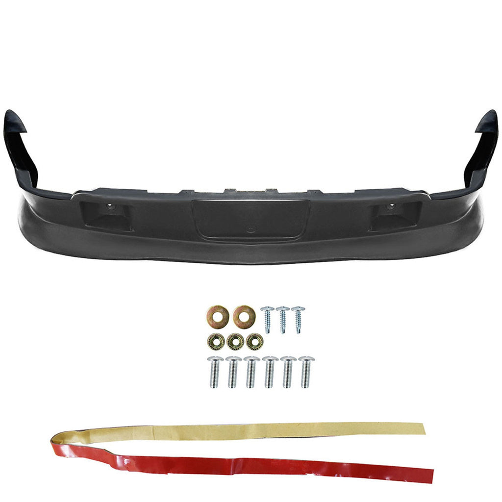 Front Bumper Lip Spoiler For 98-04 Chevy S10 GMC Extreme Xtreme Style Lab Work Auto
