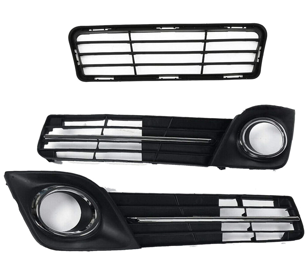 Front Bumper Lower Grille Fog Lamp Cover Bezel Fit For 2012-2014 Toyota Camry SE Lab Work Auto