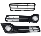 Front Bumper Lower Grille Fog Lamp Cover Bezel Fit For 2012-2014 Toyota Camry SE