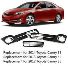 Load image into Gallery viewer, Front Bumper Lower Grille Fog Lamp Cover Bezel Fit For 2012-2014 Toyota Camry SE Lab Work Auto